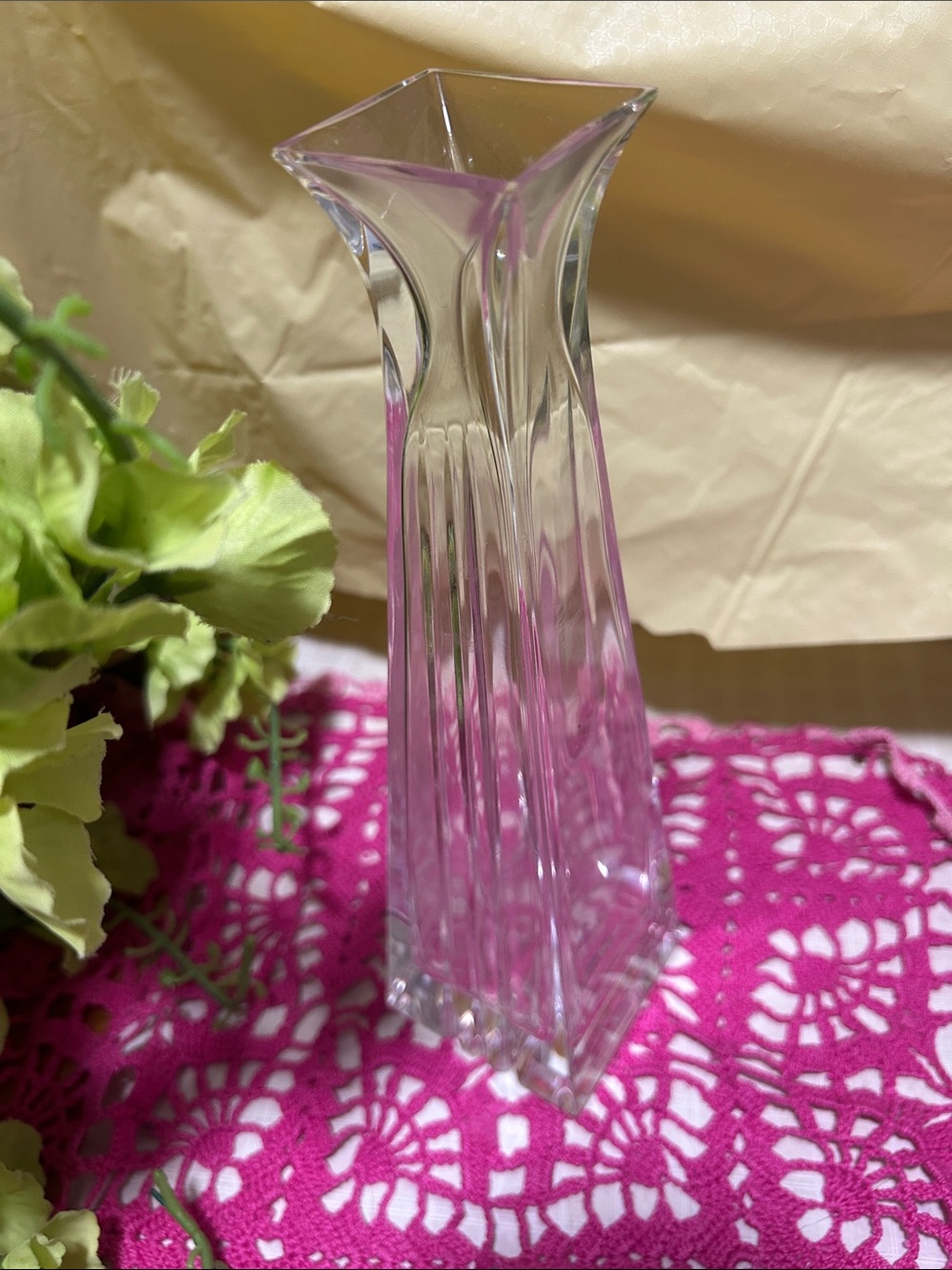 CRYSTAL VASE